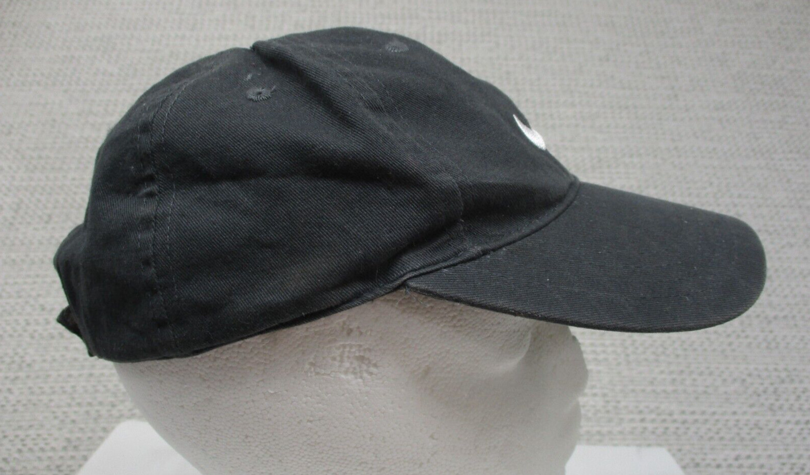 Nike Just Do It Embroidered Hat Dark Gray Kids 4-7 Strapback Swoosh