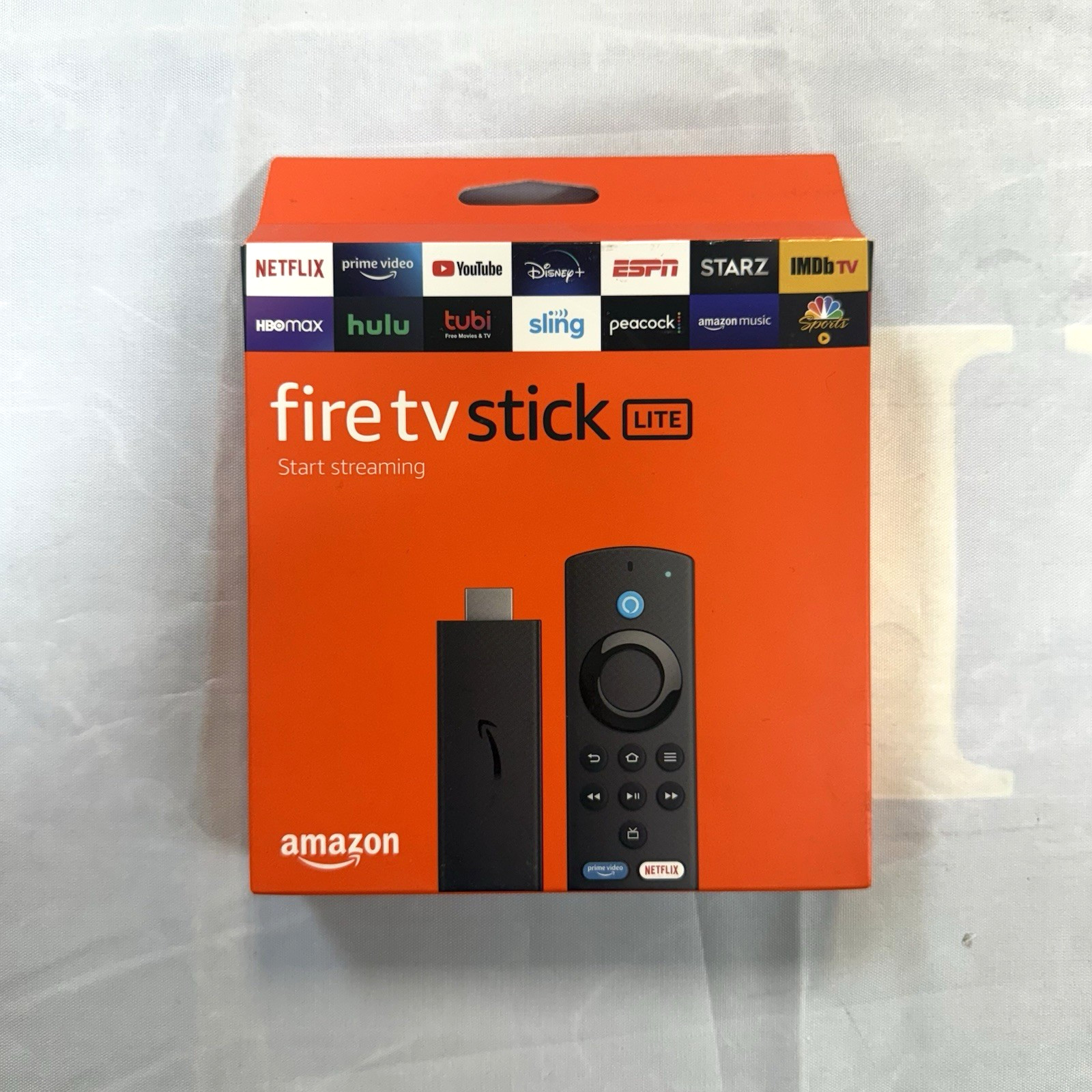 Amazon Fire TV Stick Lite HD TV Remote Alexa Voice Control, 2nd Gen