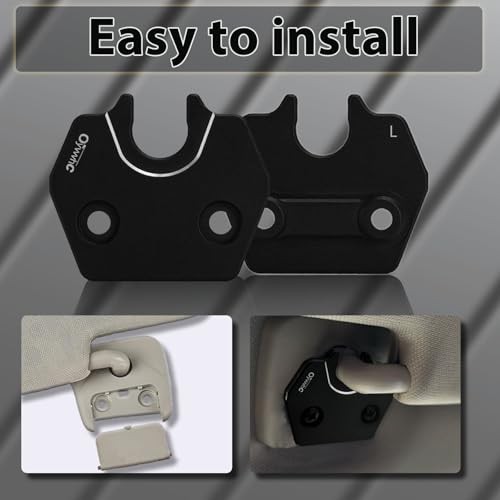 Sun Visor Repair Kit fits for Dodge Ram 1500 Trucks 2019-2023 Left LEFT - Black