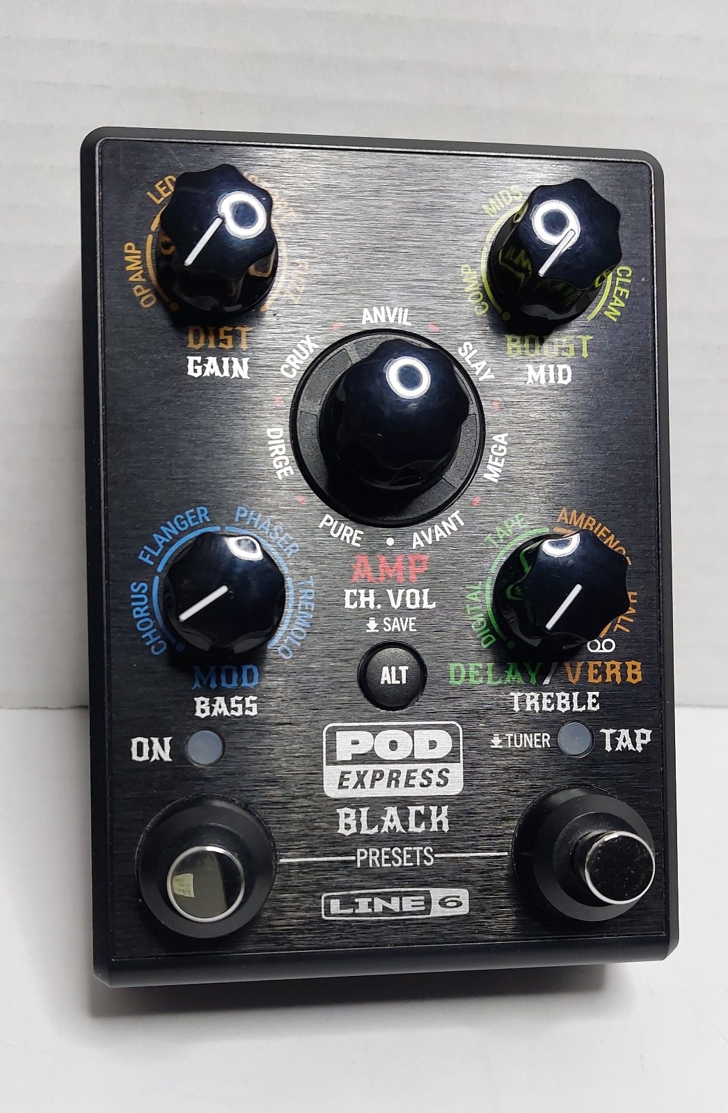 Line 6 POD Express Black Multi-FX Pedal - Black - Used