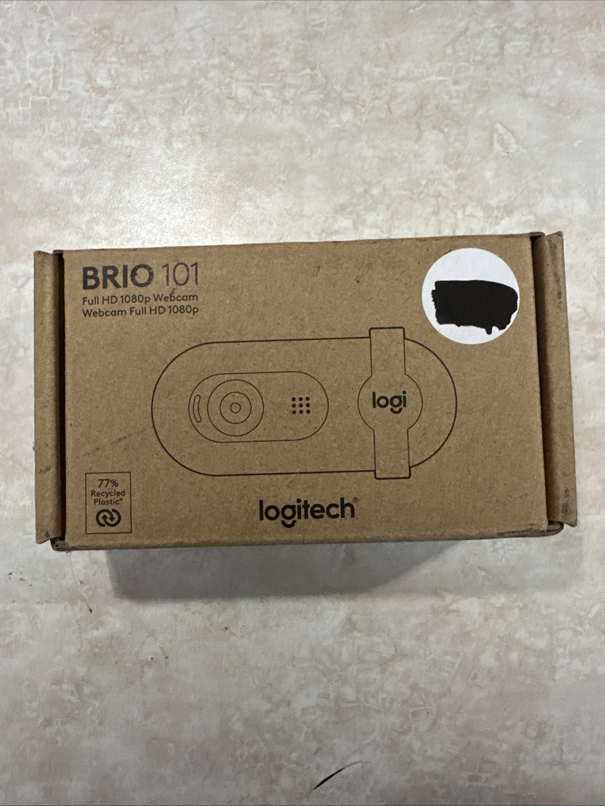 Logitech Brio 101 Full HD 1080p Webcam Auto-Light Balance