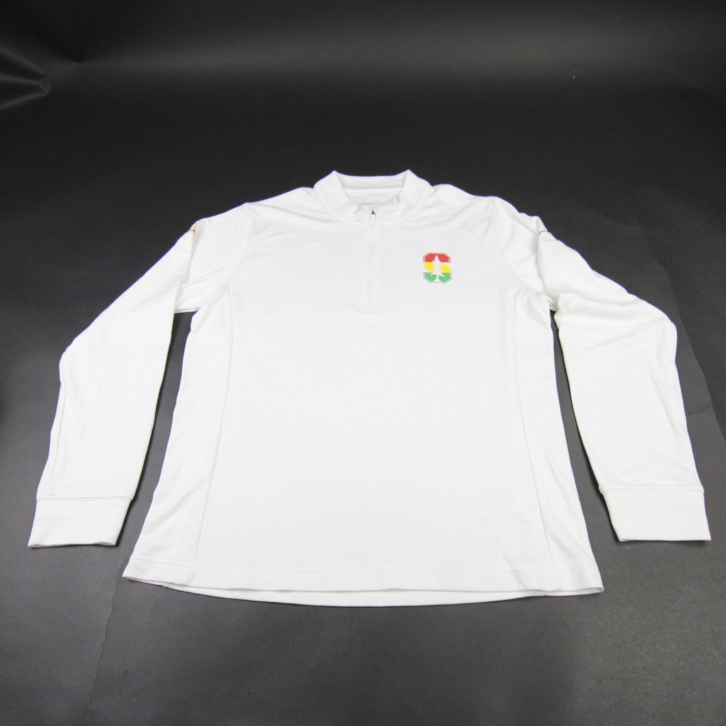 Stanford Cardinal Nike Pullover Men's White Used L