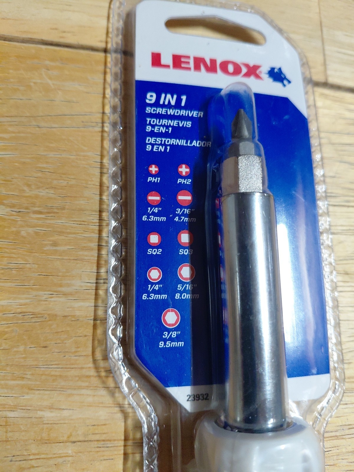 LENOX Tools Screwdriver, 9-in-1 Multi-Tool (23932)