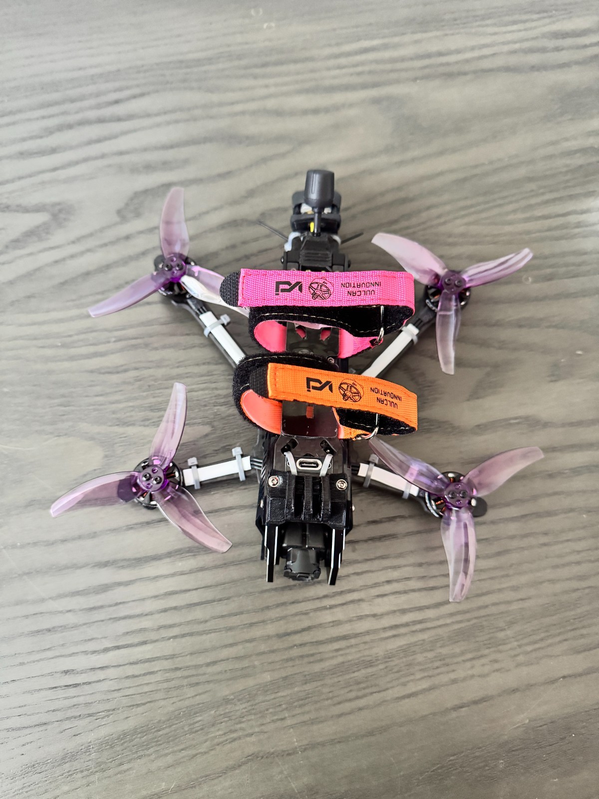 Black Beauty Domain 3.6 Custom Built FPV Drone: 4k Wide Angle,GPS,6S power