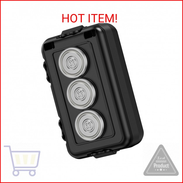 Magnetic Key Box, Hide A Key Holder, Under Car Magnetic Key Storage, Waterproof
