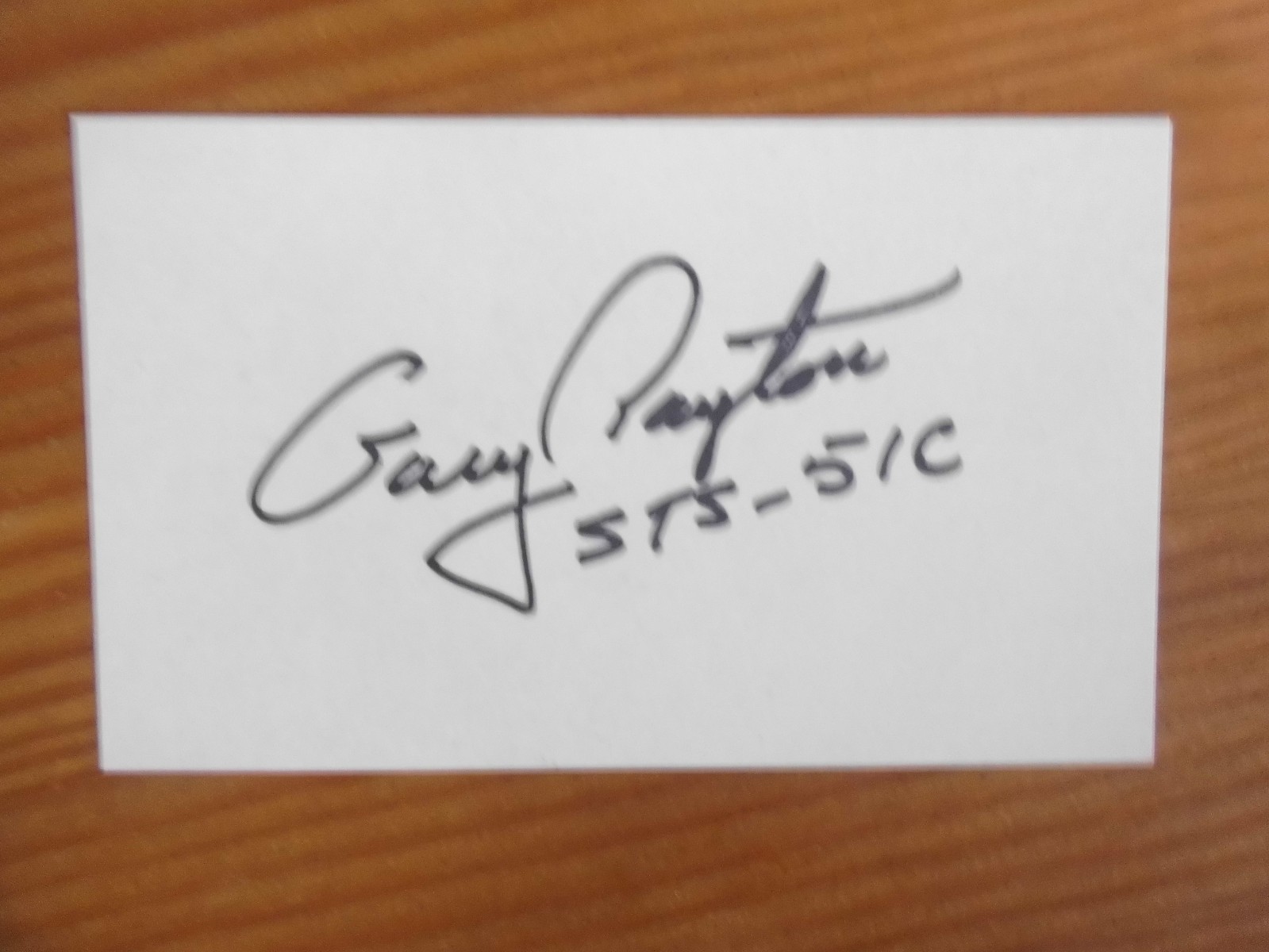 Original Gary Payton - NASA, Space