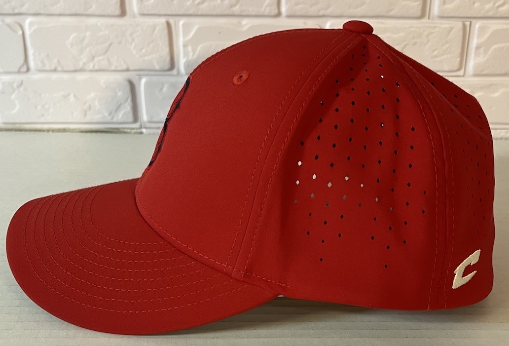 Champro HC7 L-XL Low Profile Boston Baseball Cap Cfit Red