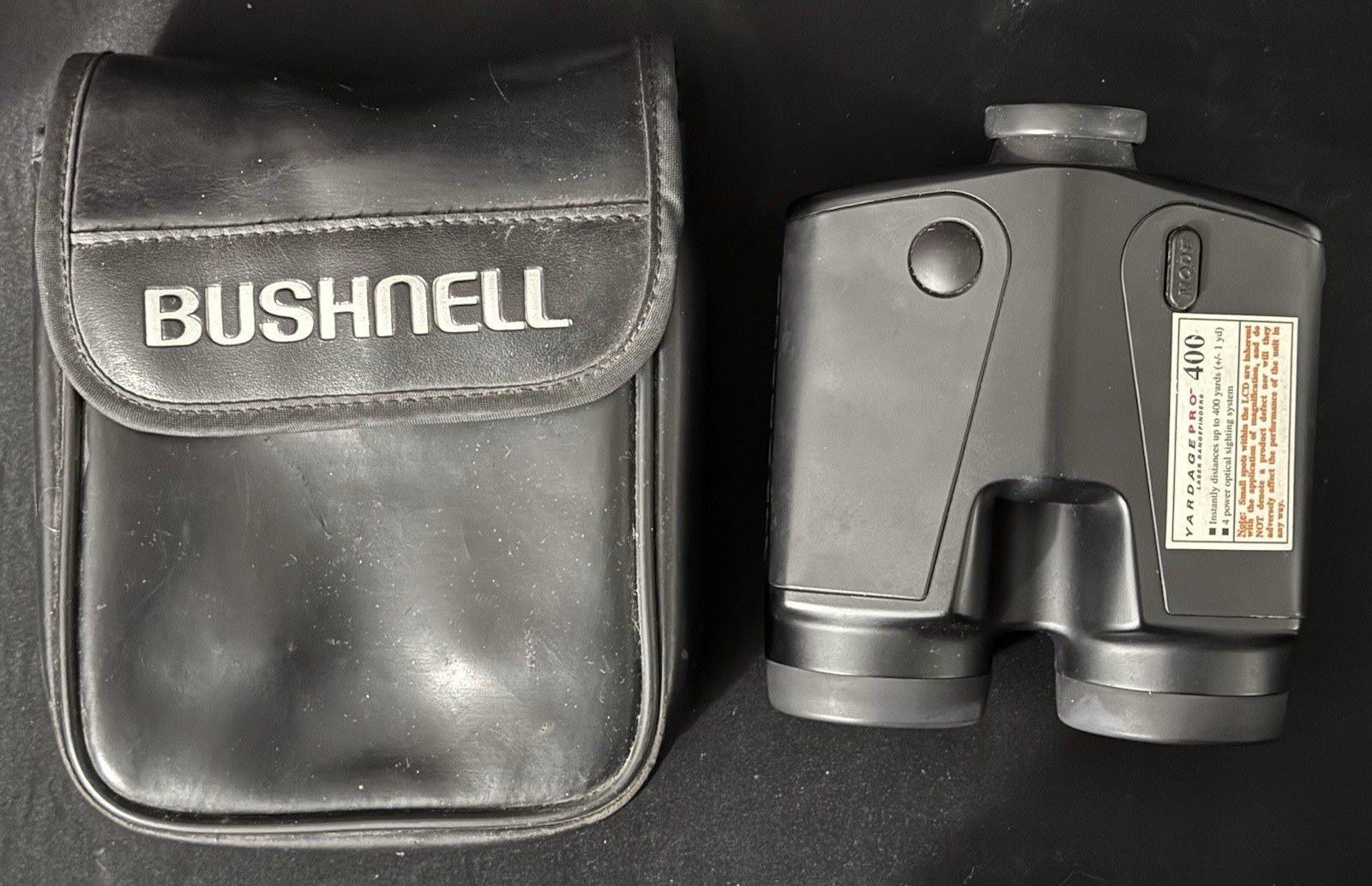 Bushnell Yardage Pro 400 Laser Rangefinder Golf Hunting Made in USA