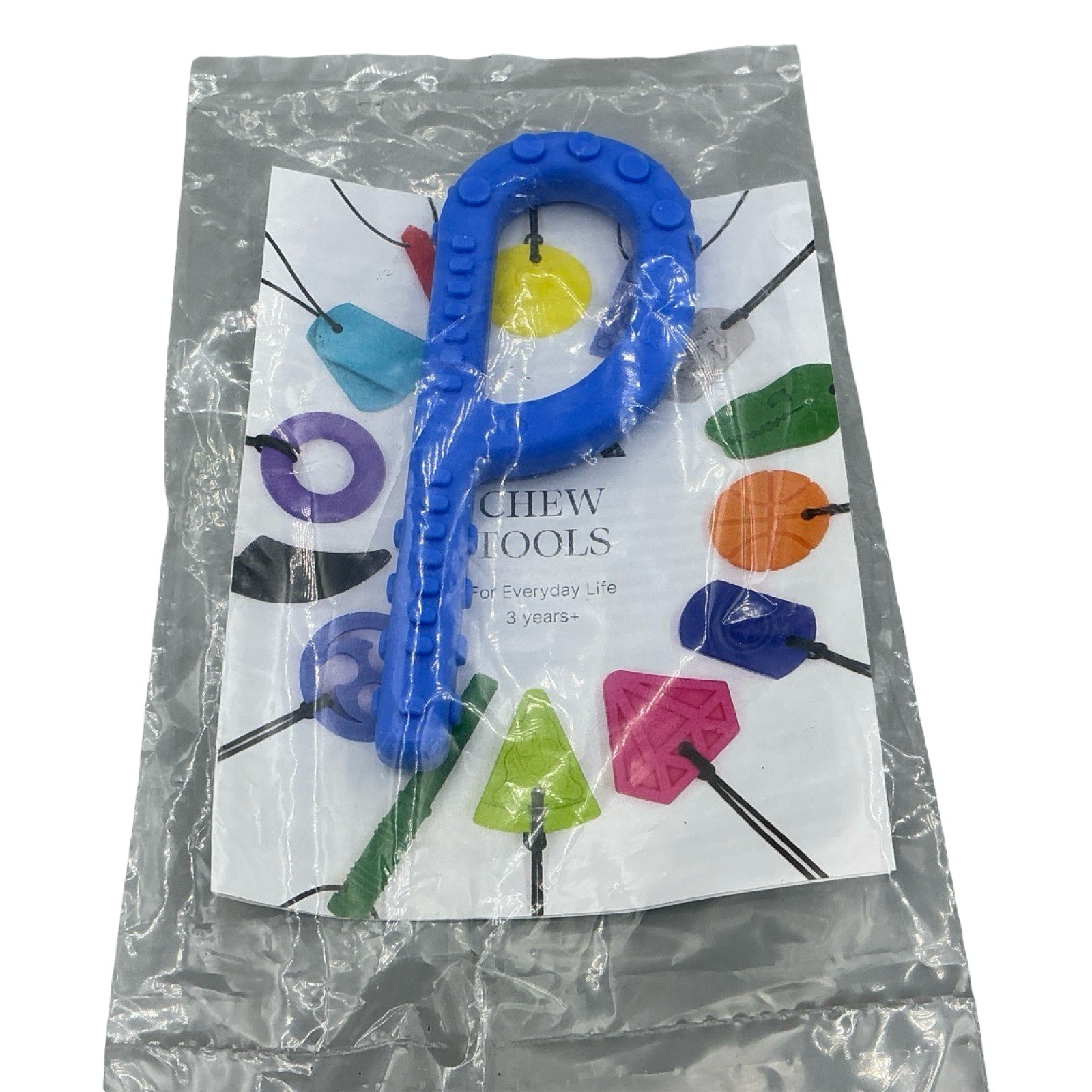 ARK Textured Grabber Sensory Chew Royal Blue XXT Toughest Oral Motor Tool NEW