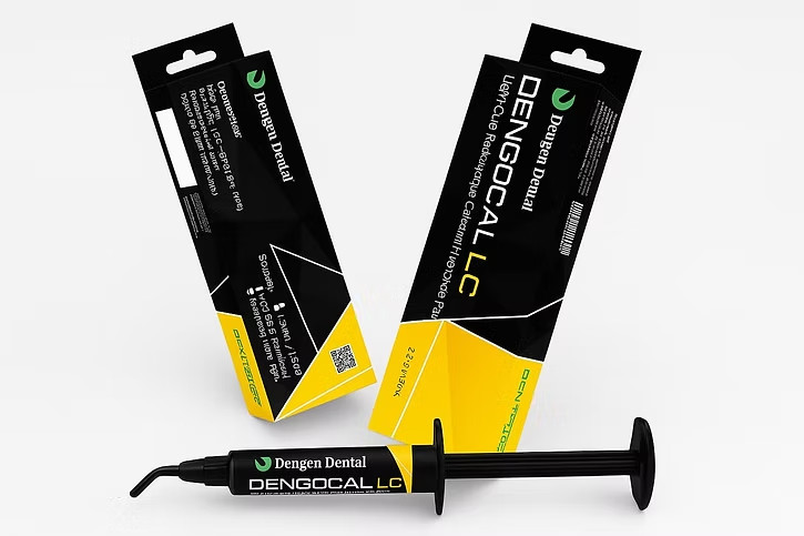 Dengen Dental DENGOCAL-LC Light Cure Radiopaque Calcium Hydroxide Liner 2x2gm