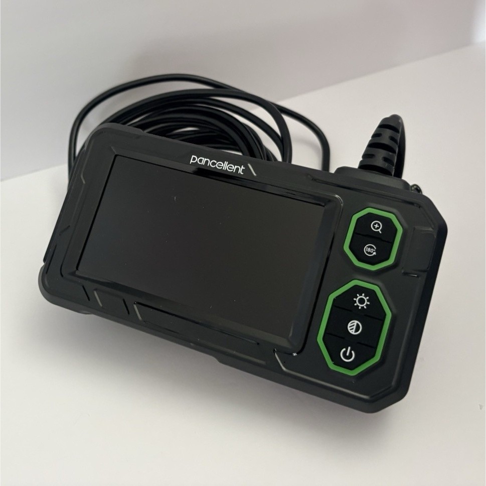 Pancellent Industrial Endoscope 16.5FT Semi-Rigid HD Pixel LED IP67