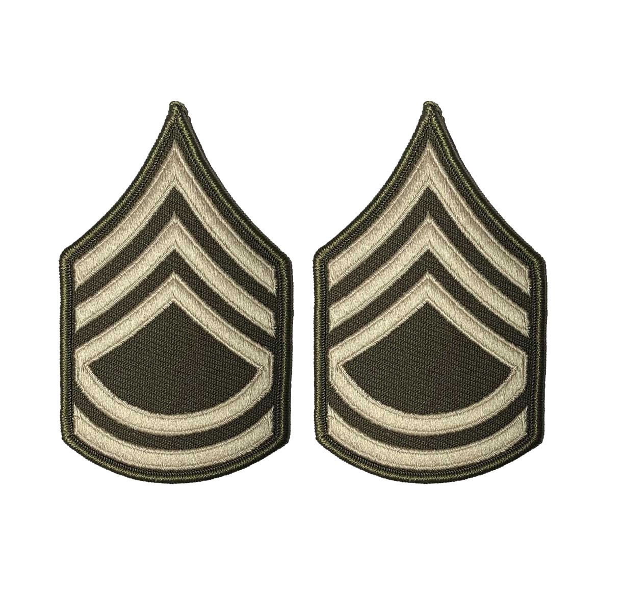 AGSU Sergeant First Class Male Enlisted Chevron-Veteran Owned Business