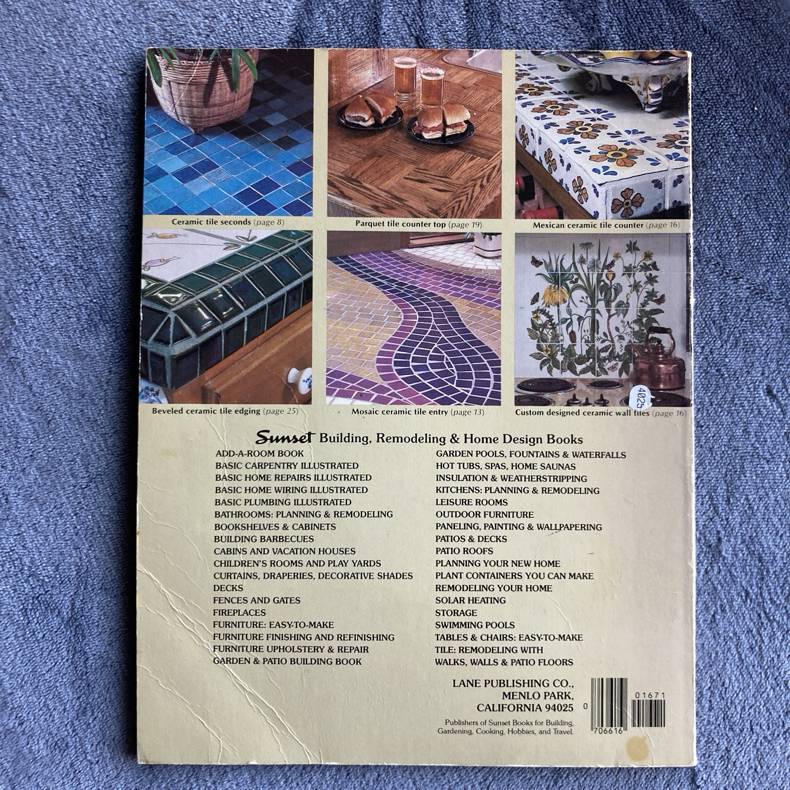 Vintage Remodeling With Tile Book