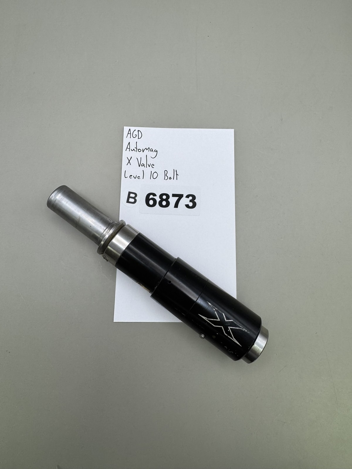 AGD Automag X Valve Level 10 Bolt Black