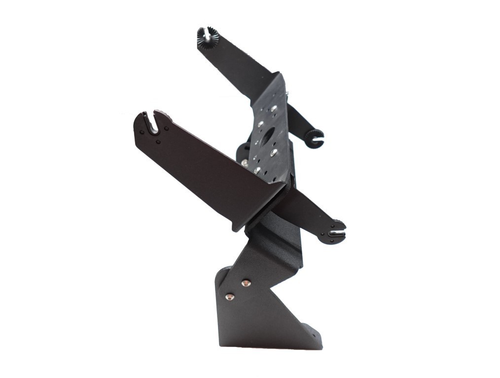 Baldwin Iron Works Dual Back to Back Graph Mount (Extra Wide) Made In USA