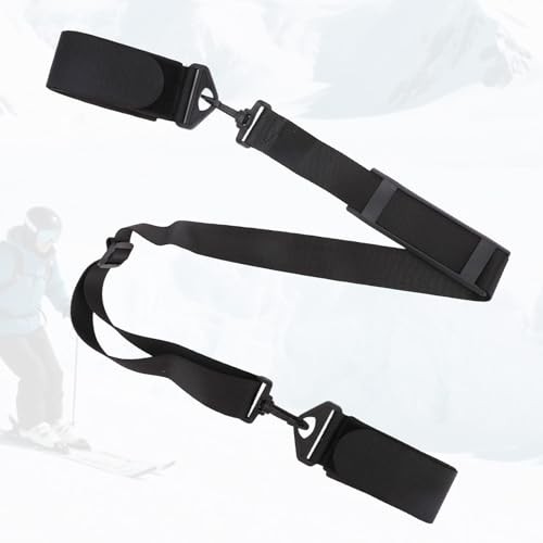 3pcs Snowboard Shoulder Strap Ties & Auxiliary Binding Straps Set, Adjustable