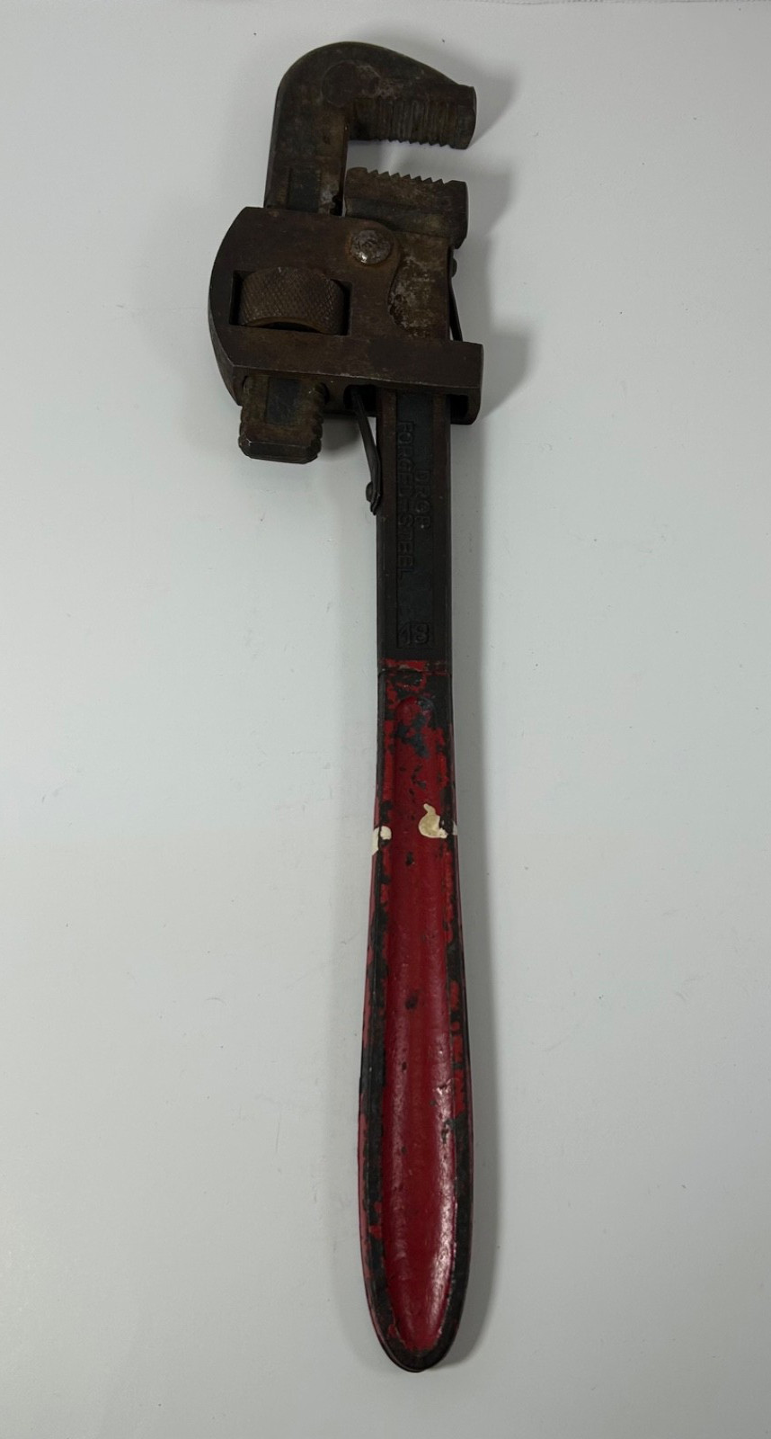 Heavy Duty 18" Adjustable Pipe Wrench Durable Monkey Wrench Plumbing Drop Forged