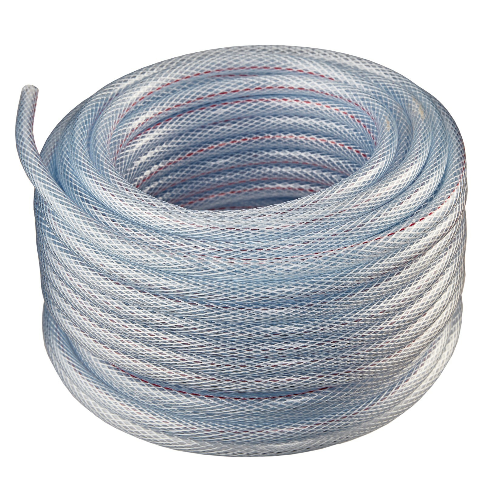1/2" ID x .720" OD x 50'  High Pressure, Reinforced, Braided PVC Vinyl Tubing