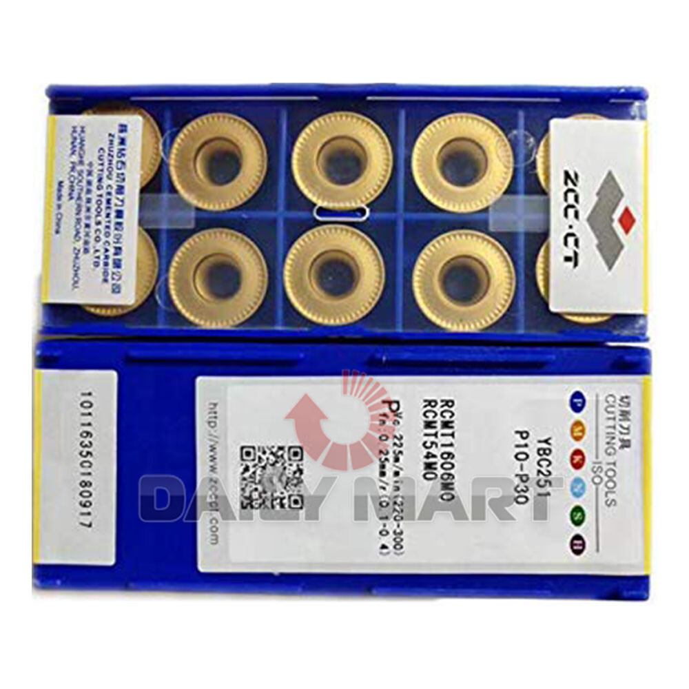 10PCS/New In Box ZCC.CT RCMT1606MO YBC251 CNC Blade