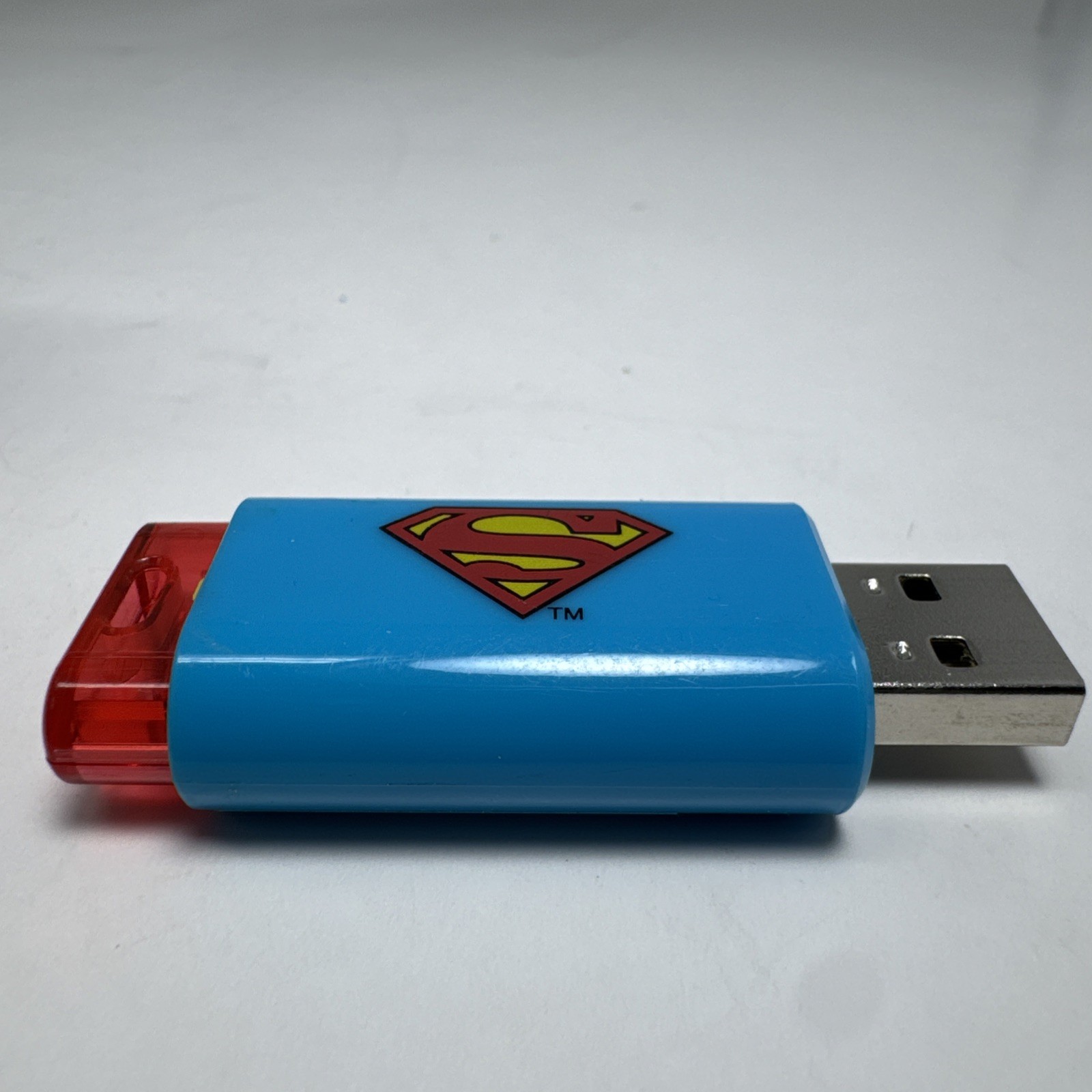 EMTEC Click 8 GB USB 2.0 Flash Drive Superman Thumb Drive TESTED