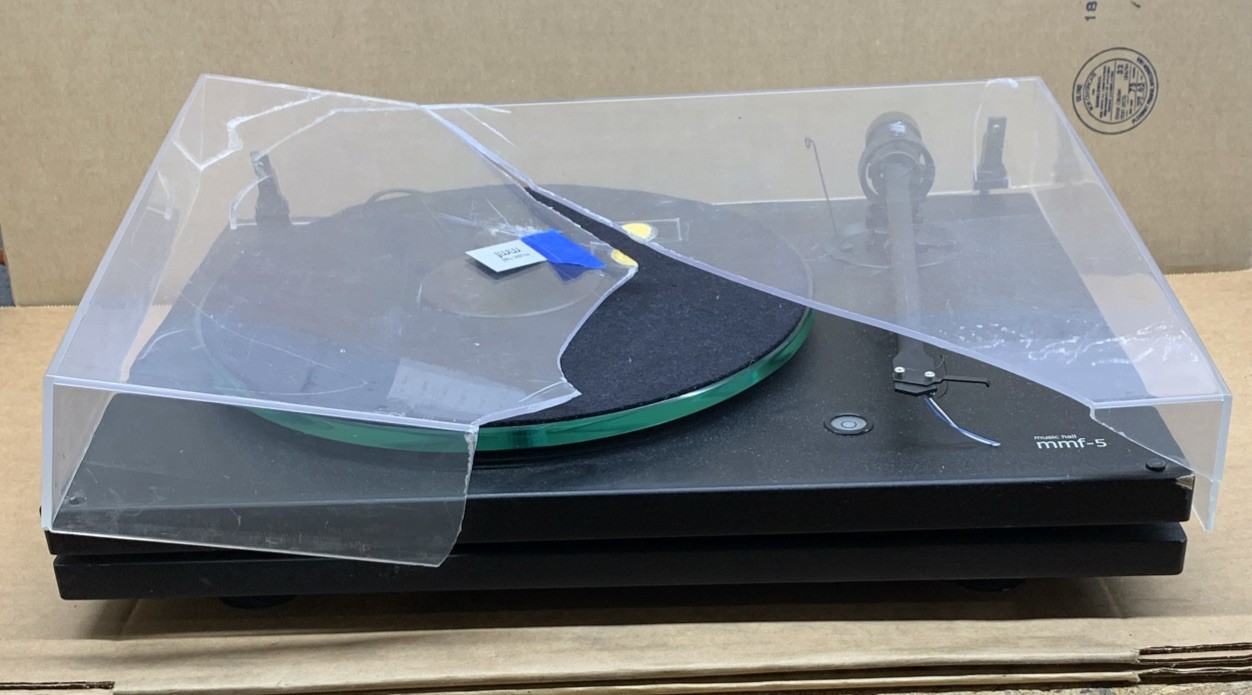 Music Hall MMF-5 Turntable  Goldring stylus Fix Parts Repair As  Wont power on