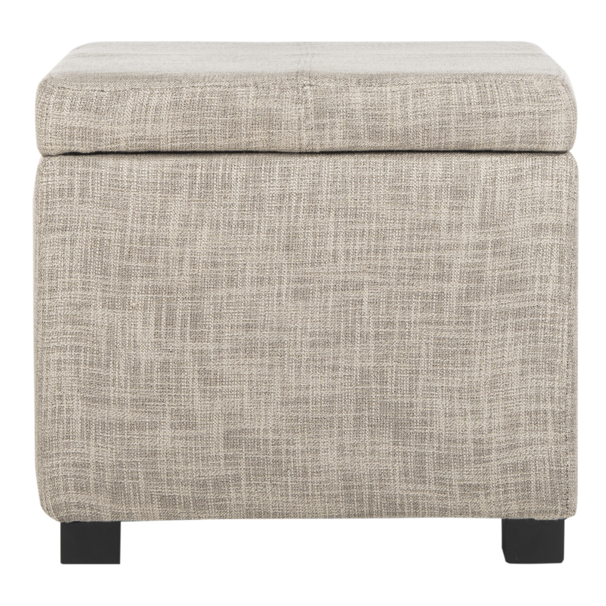 SAFAVIEH Madison Square Ottoman | Stone |