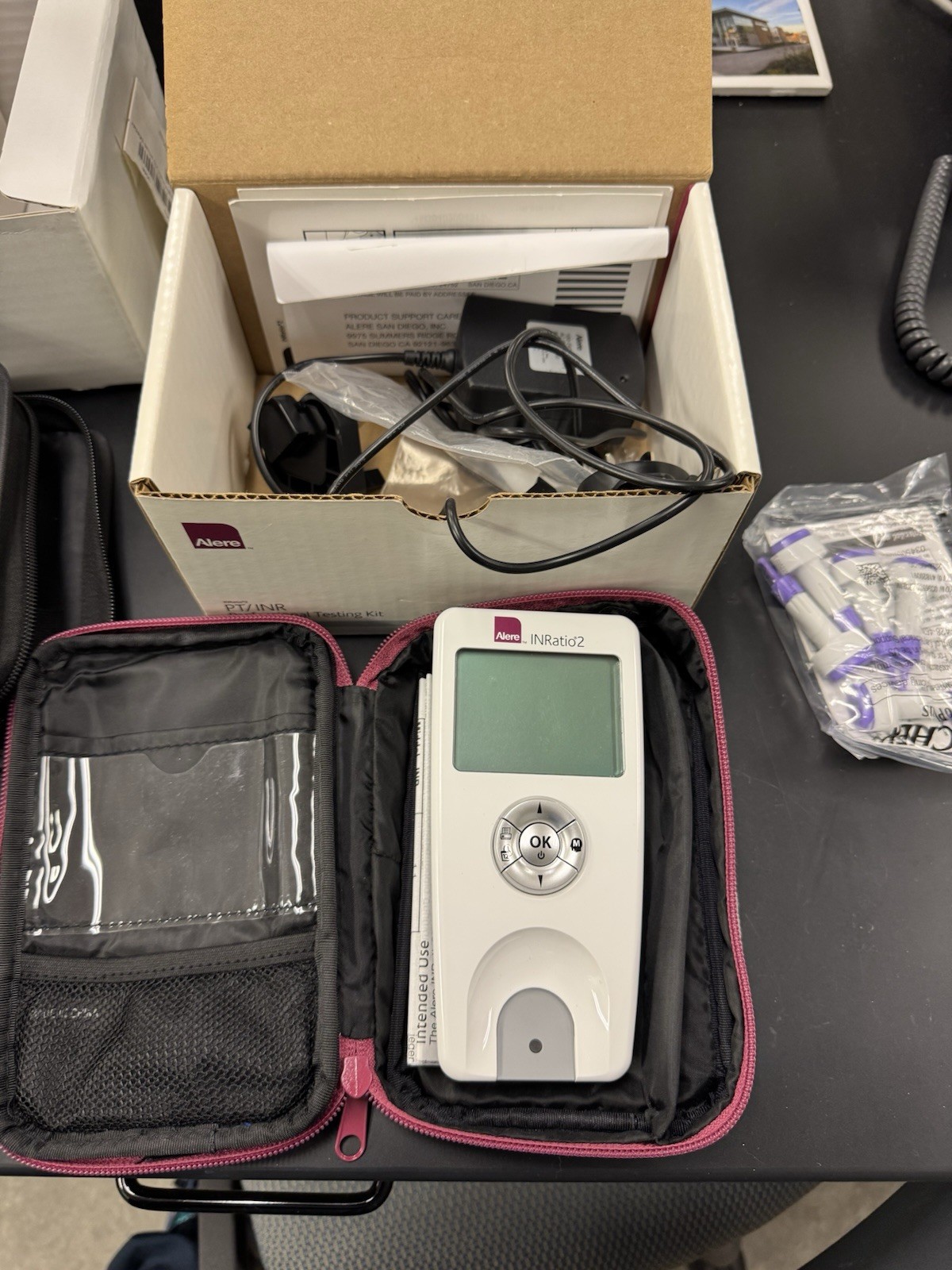 Coag check  Alere INRatio2 Handheld Device with Accessories