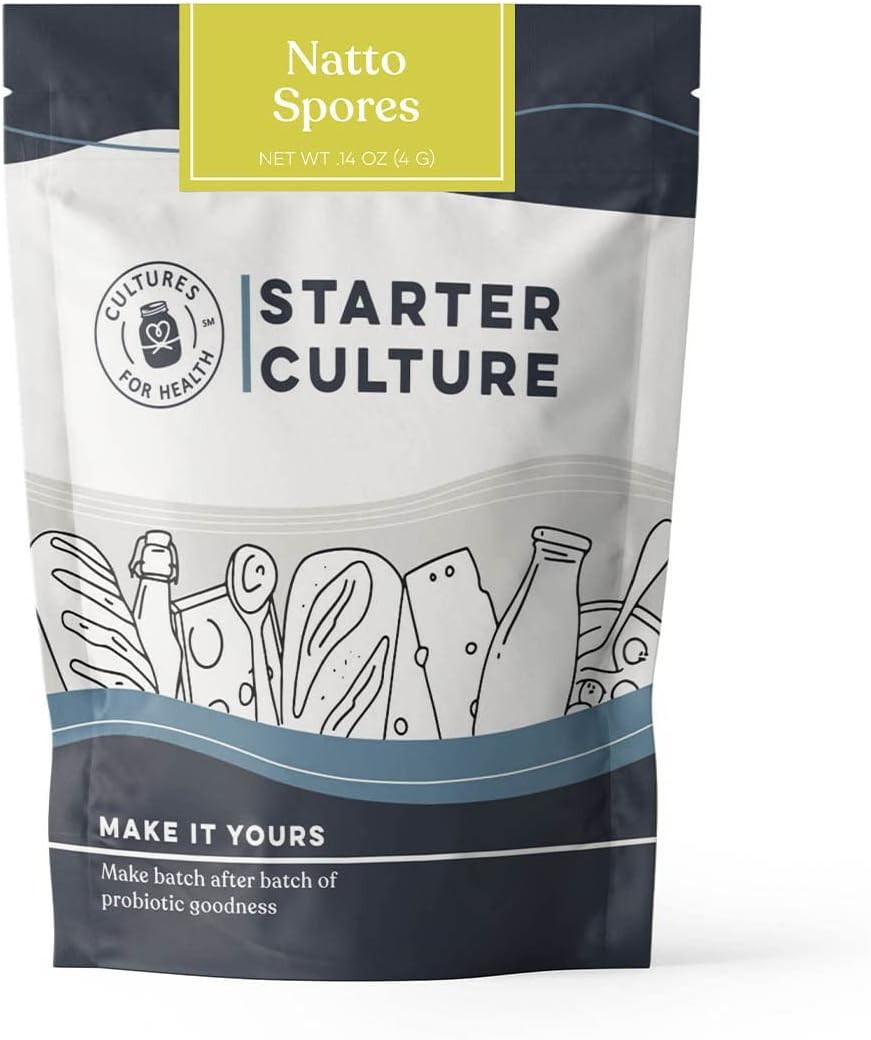 Natto Starter Spores | Traditional Soybean Japanese Food | Great Source of Prote