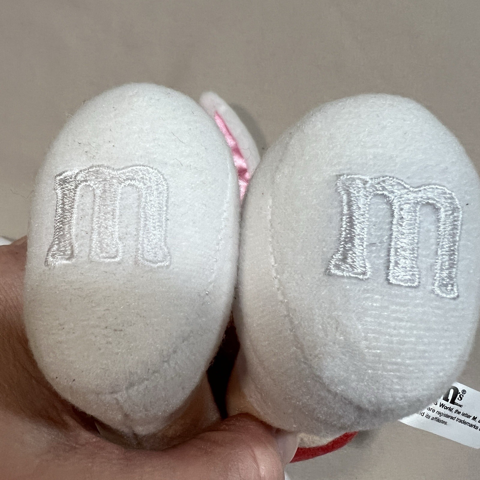 M&M’s Red Character Easter Bunny Plush – 11” Soft Stuffed Toy 2007