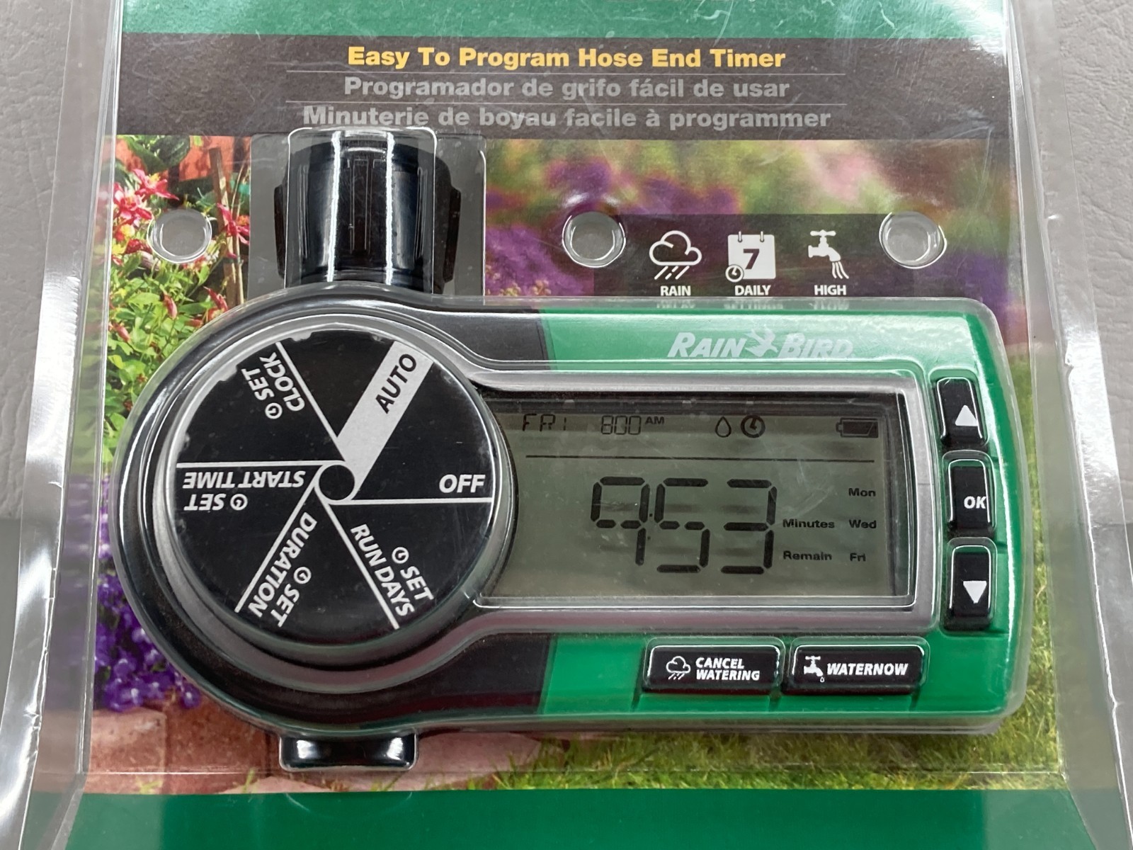 Rain Bird Hose End Timer 1ZEHTMR New Sealed