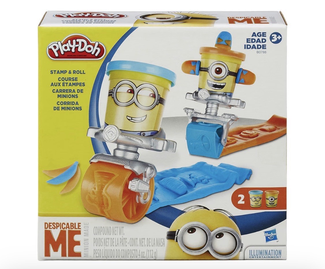NEW SEALED Despicable Me Stamp and Roll Minion Made Play-Doh Hasbro! Play Dough!