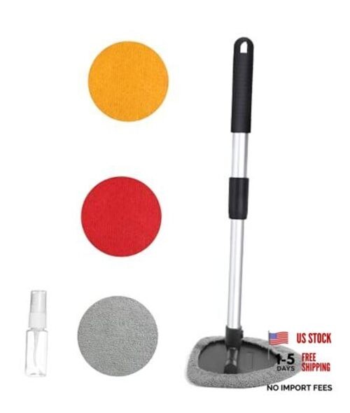 Windshield Cleaner Inside,Car Window Cleaner,Car Cleanser Brush,Car