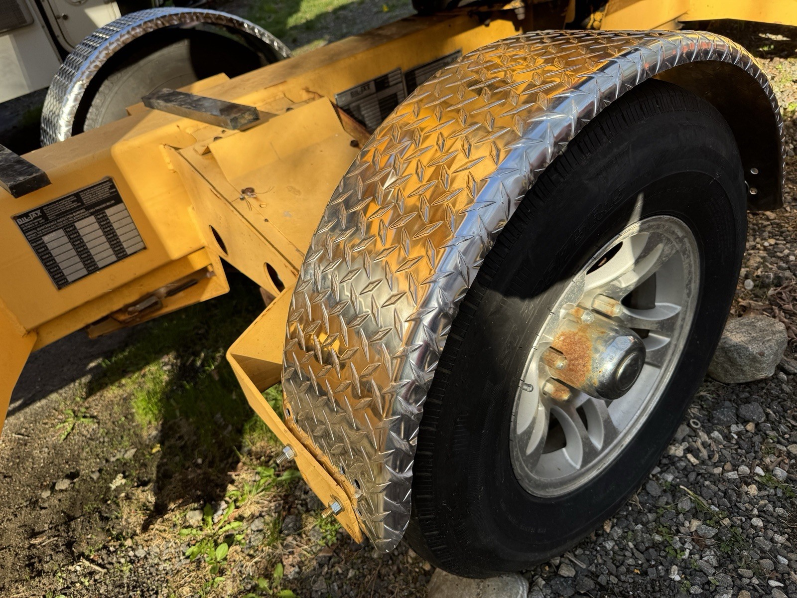 Pair HAULOTTE / BIL JAX FENDERS FITS 3632T 5533A 4527A 3522A Towable Boom Lift