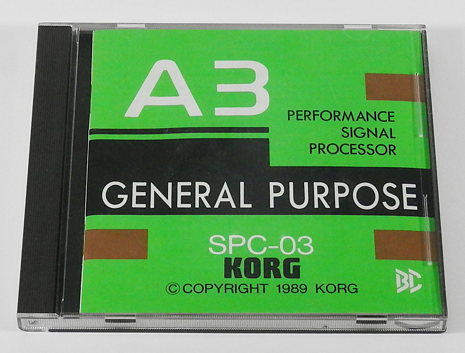 RARE Korg A2 & A3 Effect Processor ROM Card:  SPC-03 General Purpose EFX w/ Case