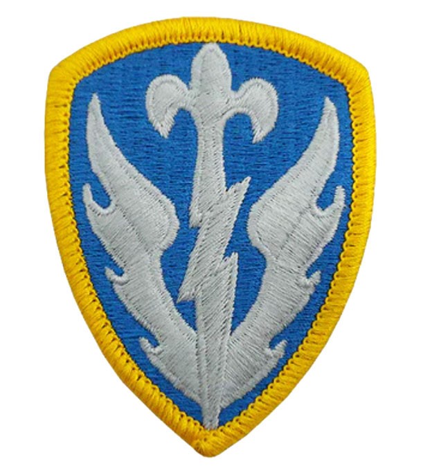 504th Military Intelligence Brigade Color Patch with Hook Fastener
