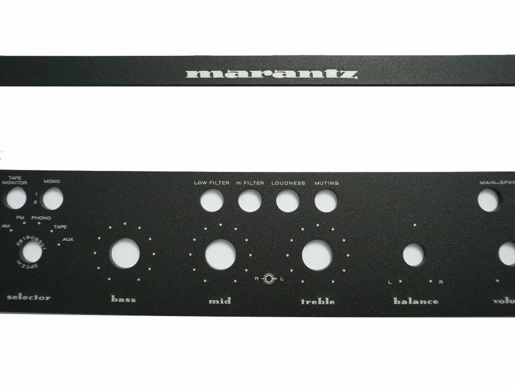 New! Marantz 2245 Receiver Front Panel Faceplate (Face Plate) B