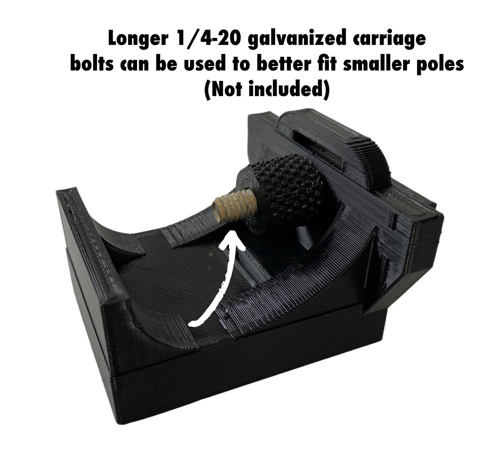 Tracker Boats Versatrack Net, Push Pole, or Transducer Pole Holder - Galvanized
