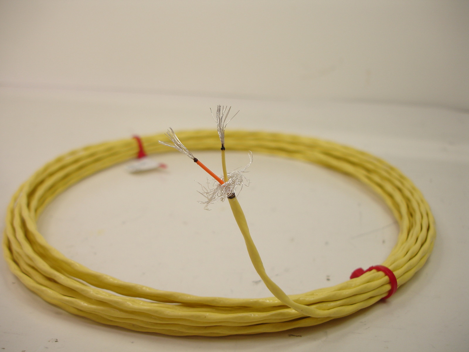 10 feet 24 AWG Shielded Silver Plated Wire 2 Twisted Kynar SPC
