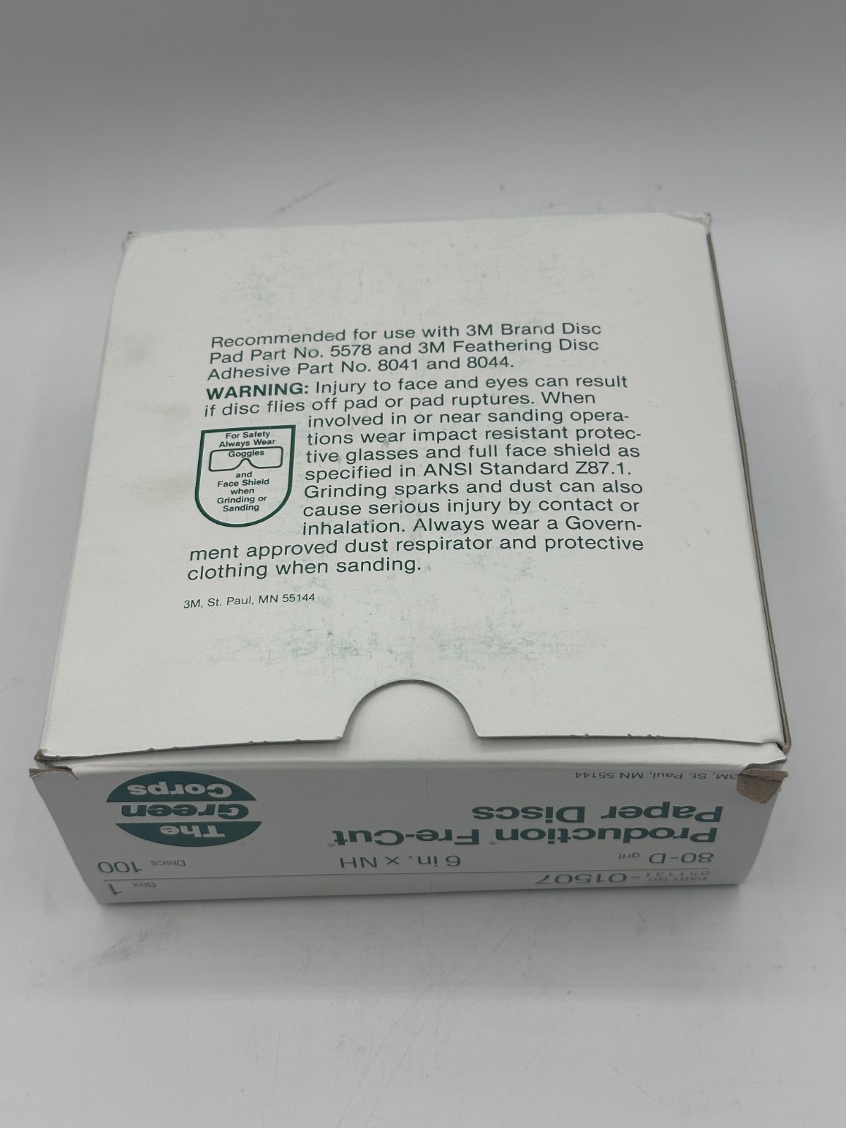 3M Fre-Cut Paper Discs 6" x NH 01507