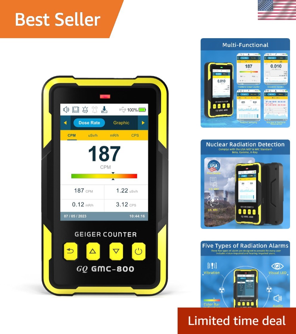 Nuclear Radiation Detector Geiger Counter  Design Product  National Standard ...
