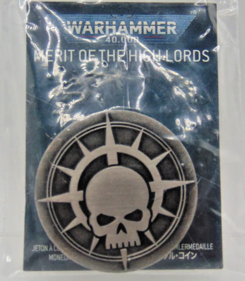 Merit of the High Lords-Collectible Coin-Space Marine-Sororitas-Warhammer 40k