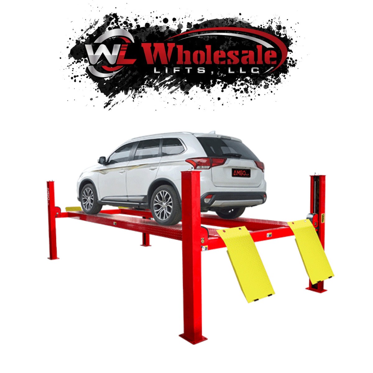 New AMGO PRO-12SX 12,000 lb 4-Post Lift