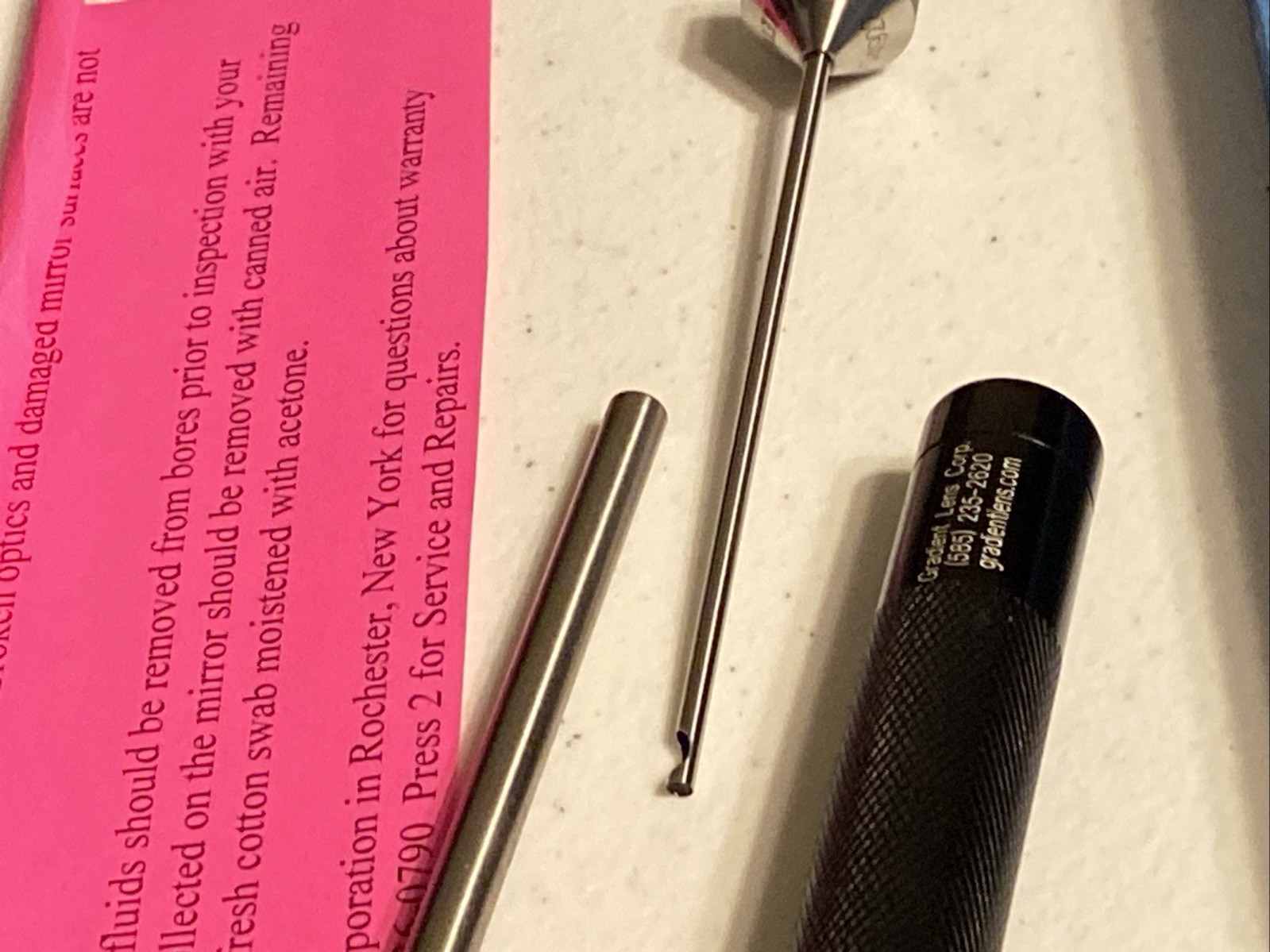 Hawkeye Short Borescope CM-415 Tested Working Complete Kit