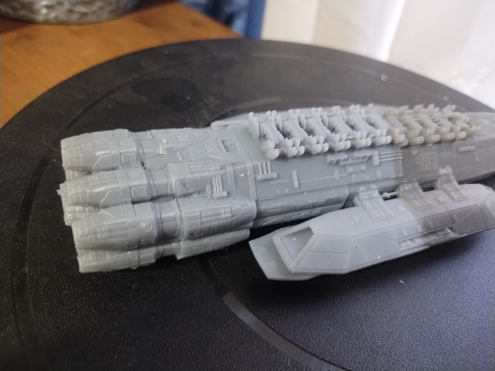 Battlestar Galactica Mine Layer 3d Resin Print 8.75"