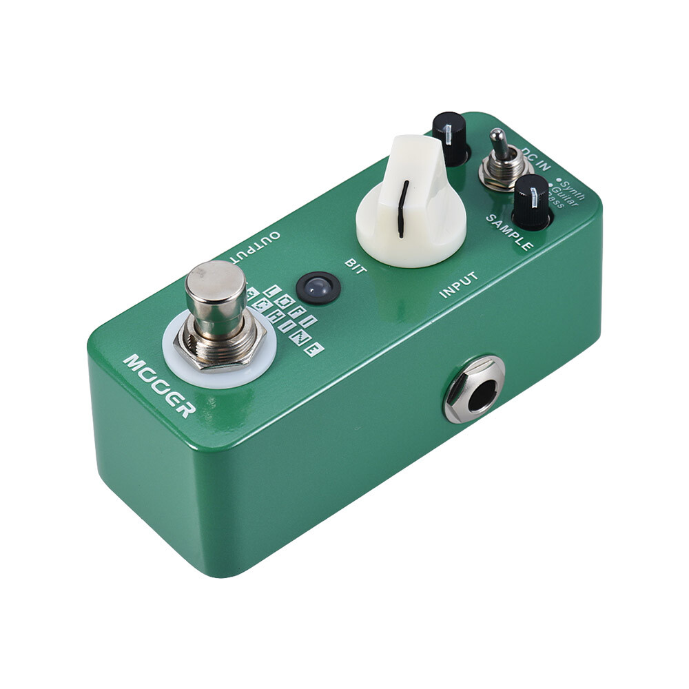 MOOER LOFI MACHINE Sampling Reducing Guitar Effect Pedal MIX / Sample / BIT
