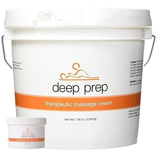 Deep Prep Therapeutic Massage Cream 8 oz