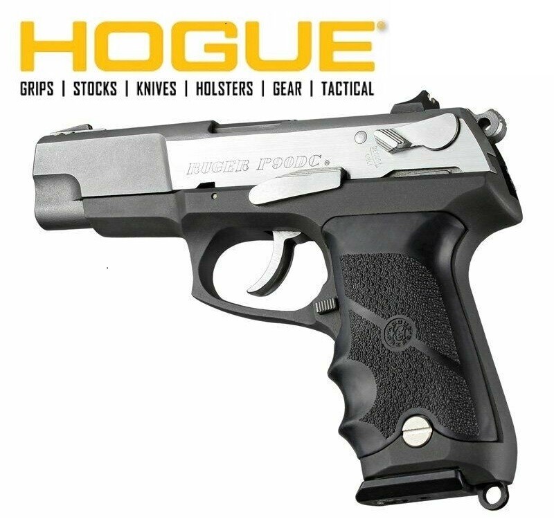 Hogue RUGER P85, 89, 90, 91 Soft Rubber Grip 85000 FAST SHIP SAME DAY SHIPPING