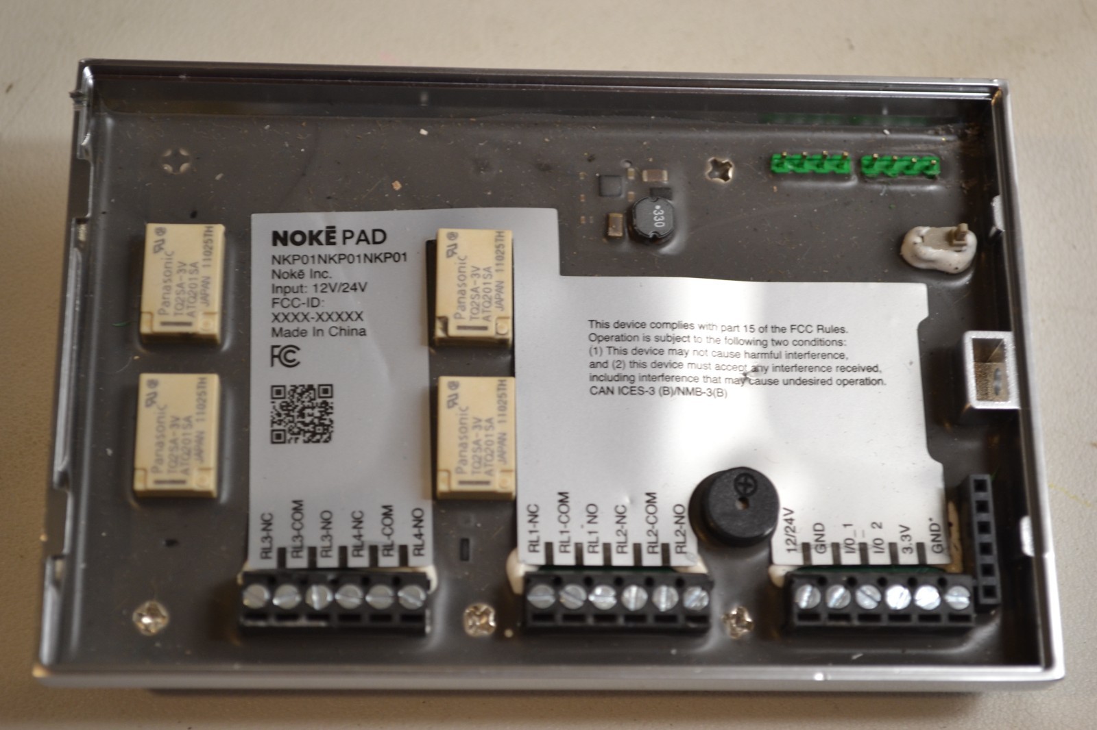 Noke Keyless Entry Tech Pad NKP01NKP01NKP0