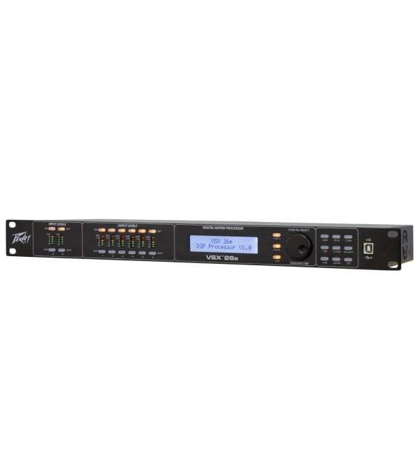 Peavey VSX 26E DSP Loudspeaker Management System Digital Speaker Processor