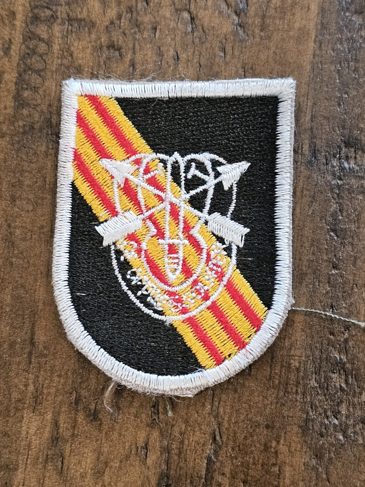 1960s Army Special Forces SF Flash Cut Edge Patch L@@K!!!